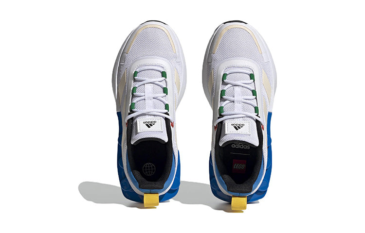 (GS) adidas Tech Runner x LEGO 'White Shock Blue' HP5883