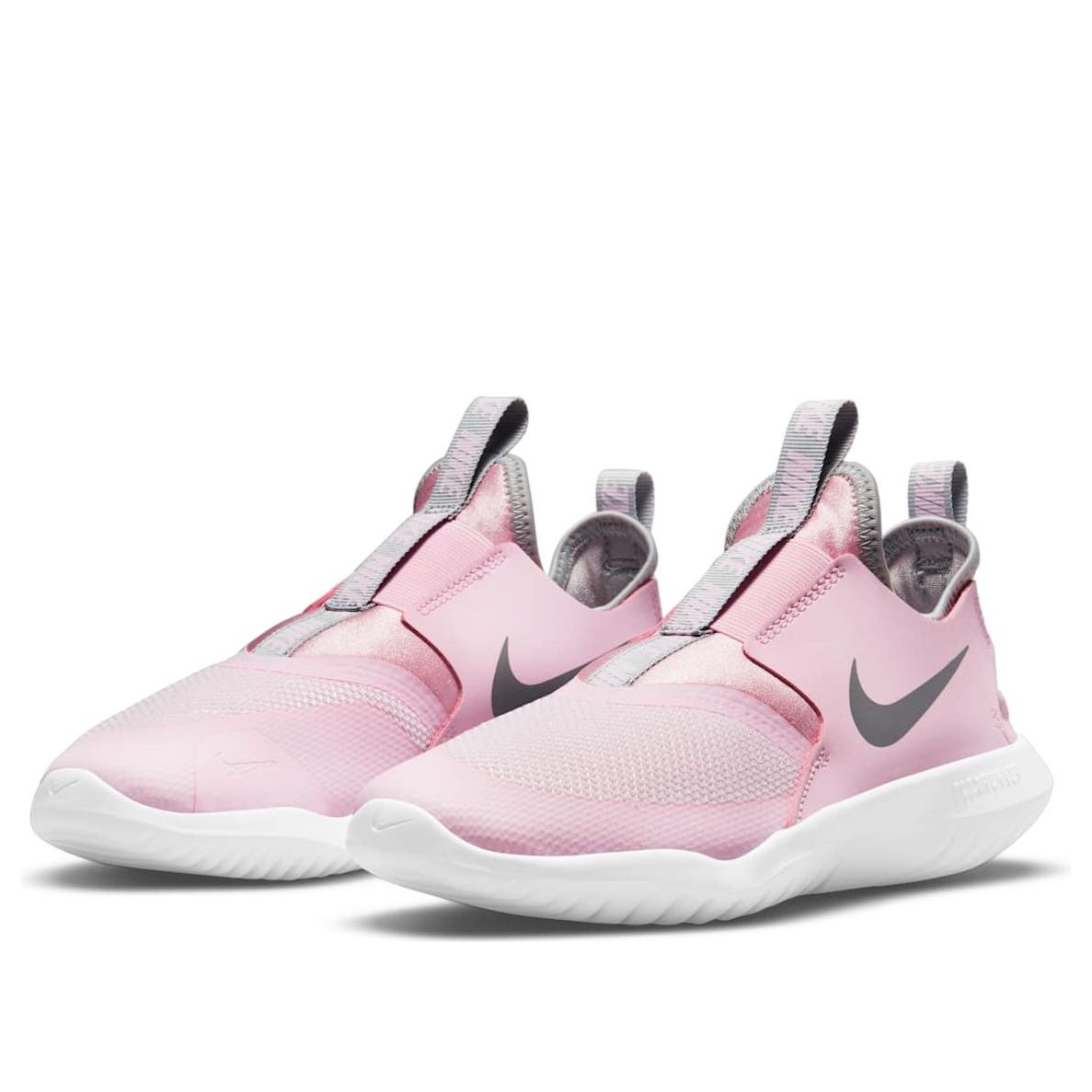 (GS) Nike Flex Runner 'Pink Foam Metallic Silver' AT4662-609