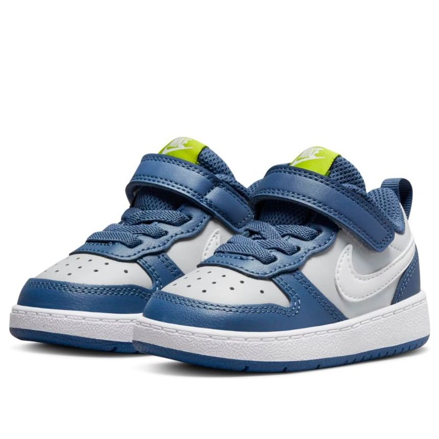 (TD) Nike Court Borough Low 'Grey Fog Mystic Navy' BQ5453-016