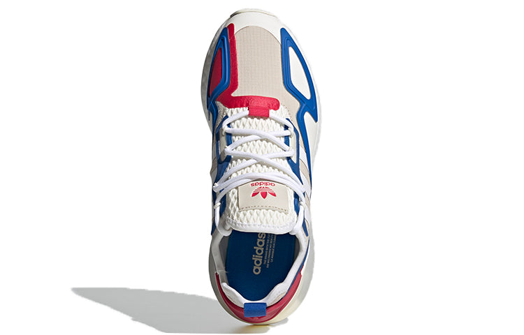 (WMNS) adidas originals ZX 2K Boost 'White Blue Red' FZ0220