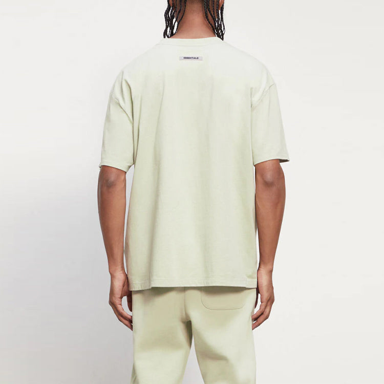 Fear of God Essentials Logo Tee 'Sage' FOG-FW20-301