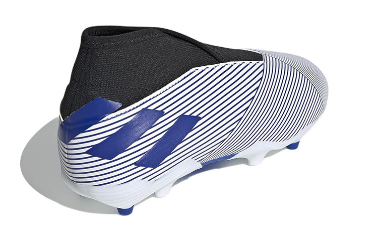 (GS) adidas Nemeziz 19.3 FG AG 'White Royal Blue' EH0018