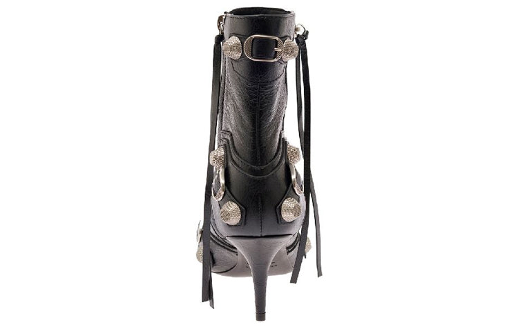 (WMNS) Balenciaga Cagole M70 Ankle Boots 'Black' 694390WAD4E1081