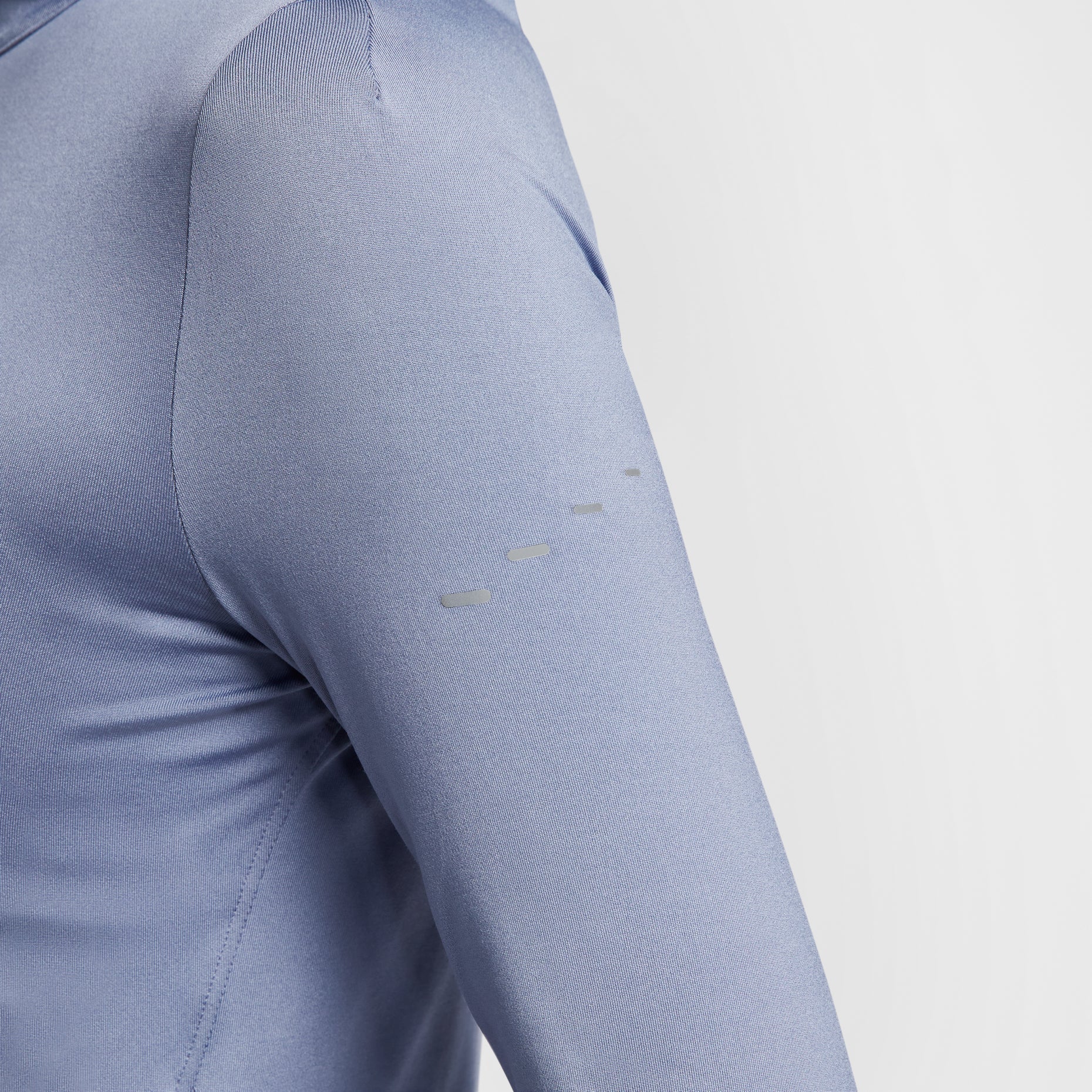(WMNS) Nike Swift Dri-FIT Sun Protection Running Top 'World Indigo Reflective Silver' HQ0500-499