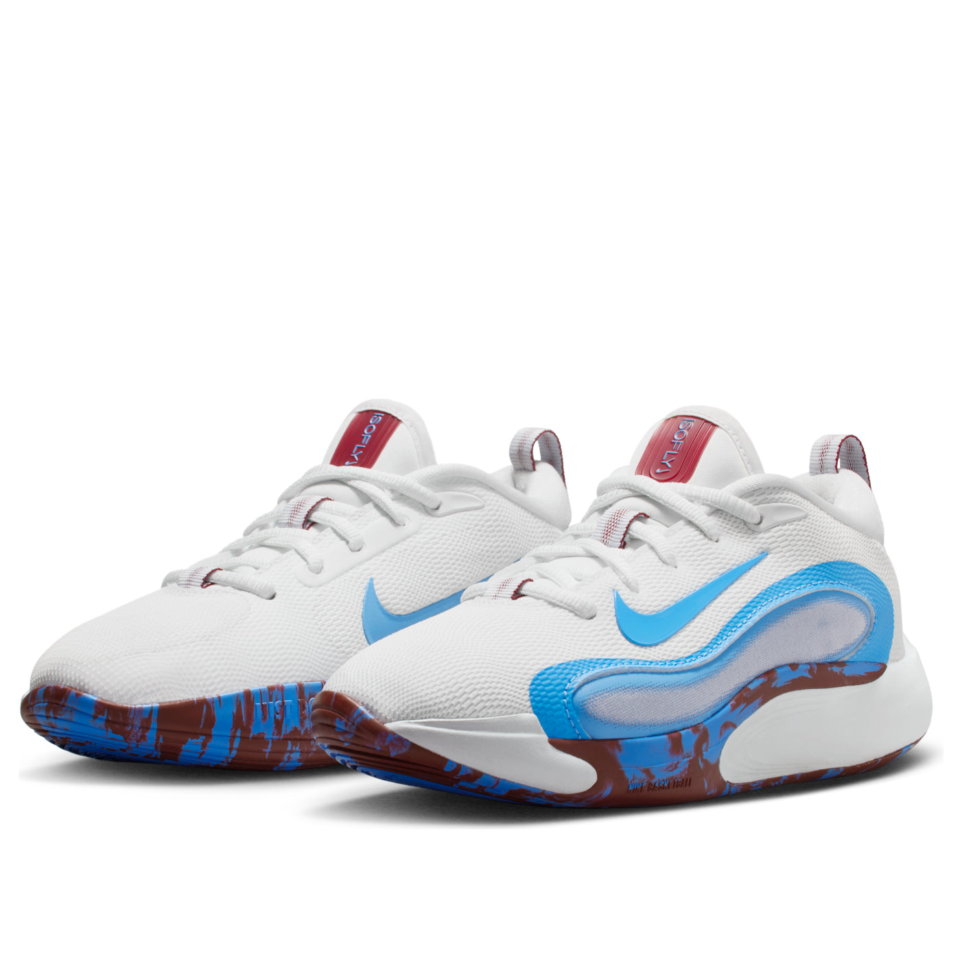 (GS) Nike Isofly 'White University Blue Team Red' FN4384-101