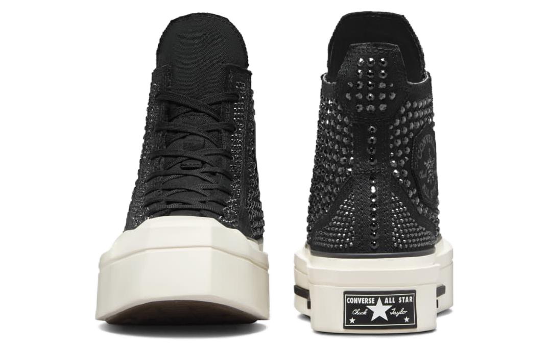 (WMNS) Converse x Swarovski Chuck 70 De Luxe Squared 'Black White' A09070C