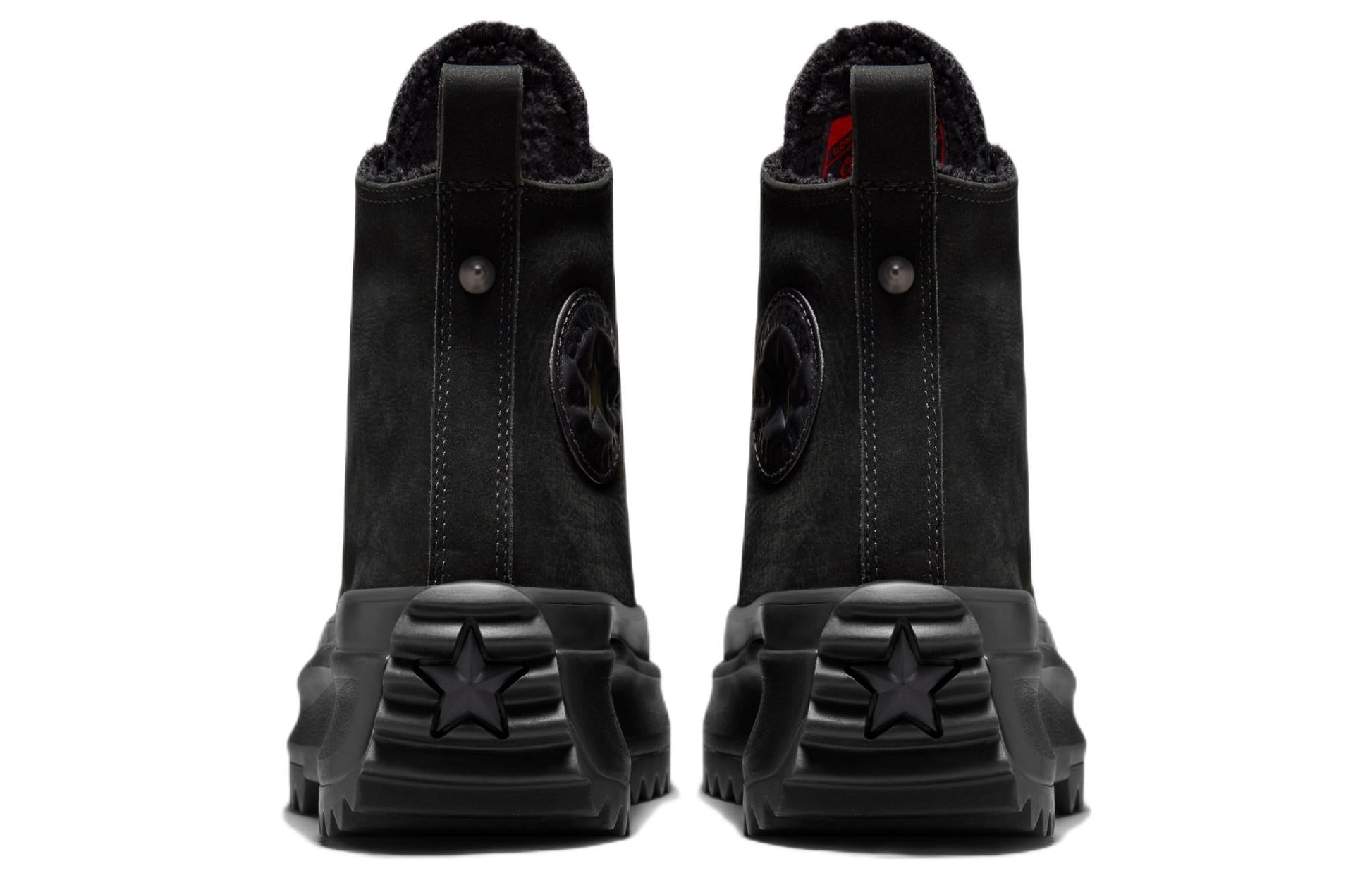 Converse Run Star Hike High 'Triple Black Sherpa' 173096C