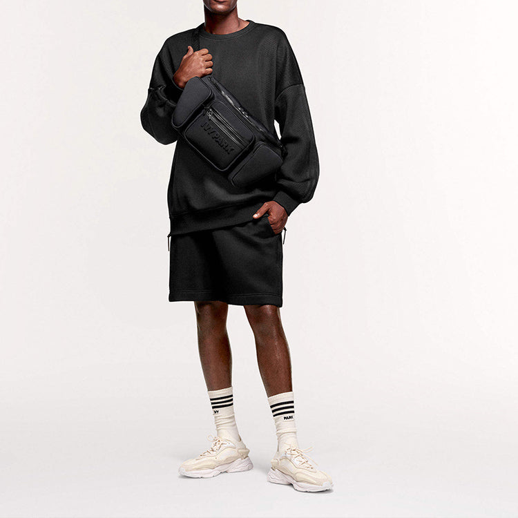 adidas Ivy Park Oversized Waist Bag 'Black' IV7883