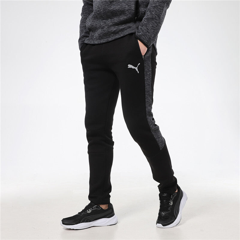PUMA Evostripe Pants 'Black White Grey' 588664-01