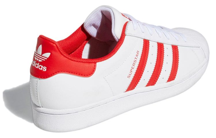 adidas Superstar 'Cloud White Vivid Red' GZ3741