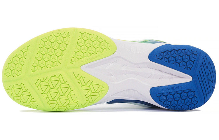 Li-Ning Sound Wave 3 'White Blue Neon Yellow' AYTS036-1