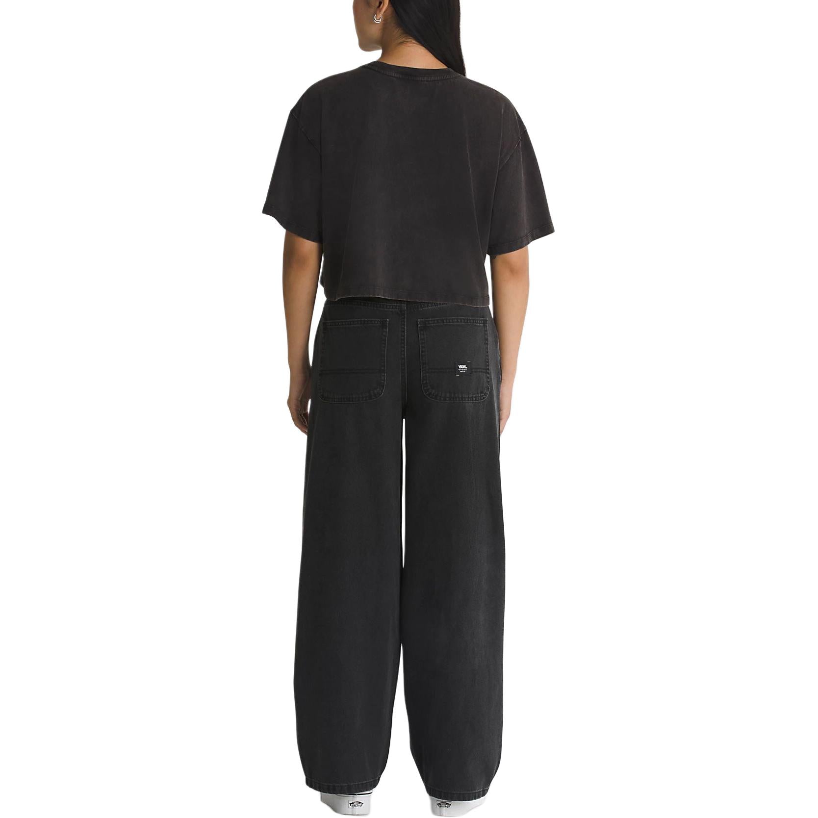 (WMNS) Vans Curbside Pants 'Black' VN000FVHBLK