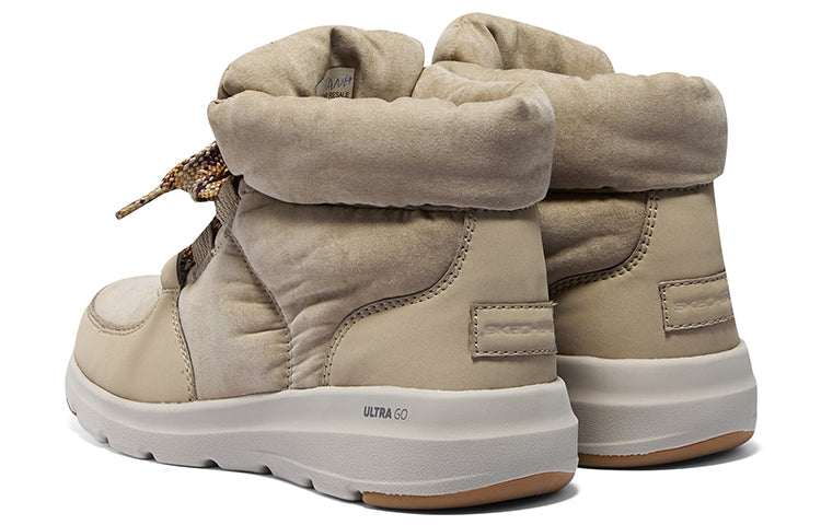 (WMNS) Skechers Glacial Ultra 'Tan' 144194-TAN