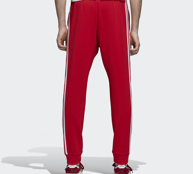 Men's adidas originals Sst Tp Red Sports Pants/Trousers/Joggers DH5837