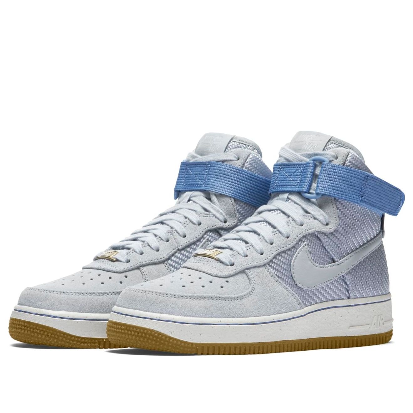 (WMNS) Nike Air Force 1 Hi Premium 'Porpoise' 654440-401