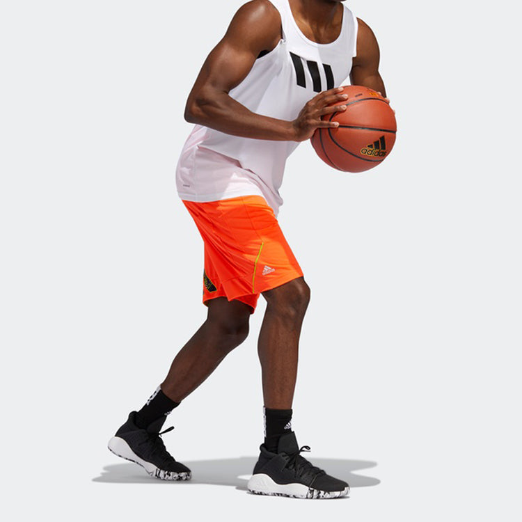 adidas CTR 365 SP Basketball Sports Shorts Orange GH7942