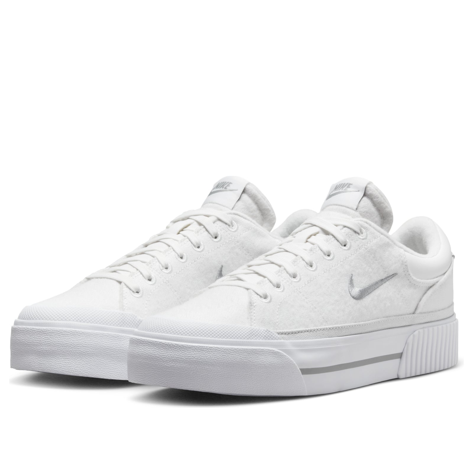 (WMNS) Nike Court Legacy Lift 'Summit White Grey' FZ2606-100