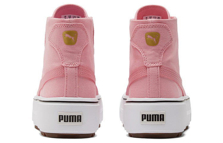 (WMNS) PUMA Sneakers Kaia Mid CV Pink/White 384409-03