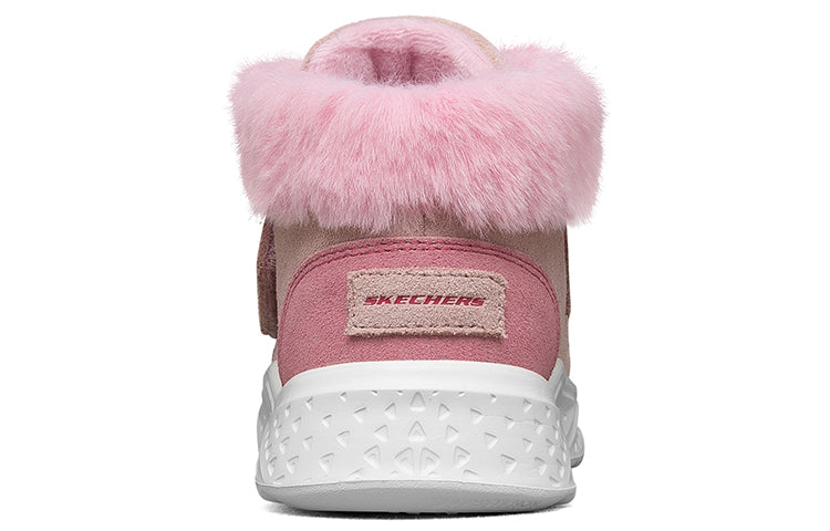 (GS) Skechers Winter Comfy Boots 'Pink White' 664194N-LTPK