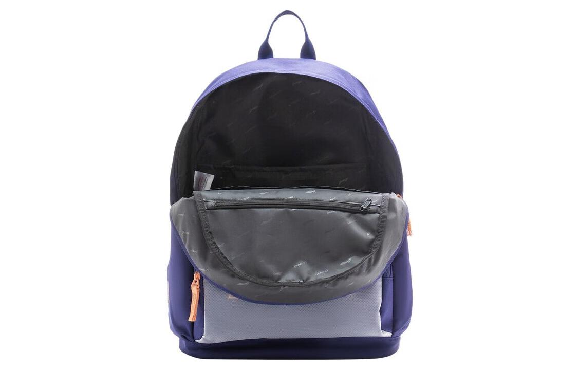 Li-Ning Color Block Graphic Backpack 'Blue Grey' ABSS389-1