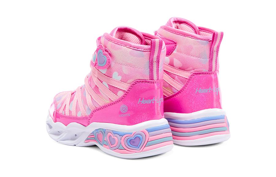 (GS) Skechers Sweetheart Lights 'Pink' 302667L-PKMT