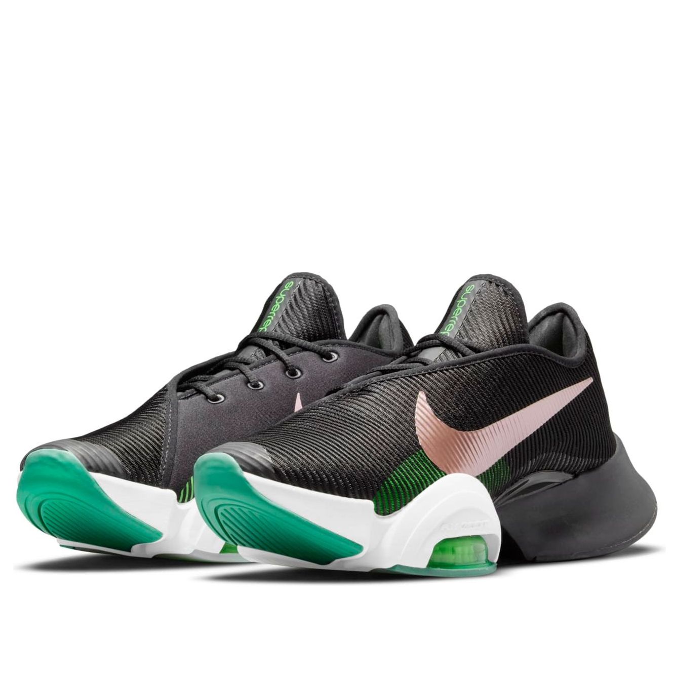 (WMNS) Nike Air Zoom SuperRep 2 'Black Pink Glaze' CU5925-036