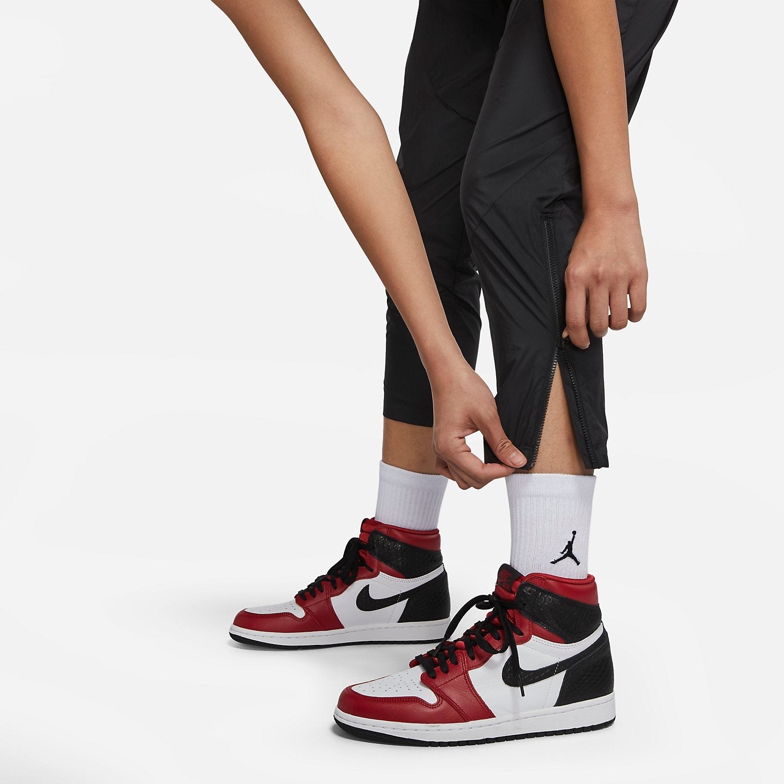 (WMNS) Air Jordan x Nina Chanel Abney SRT Pants 'Black' DO4155-010