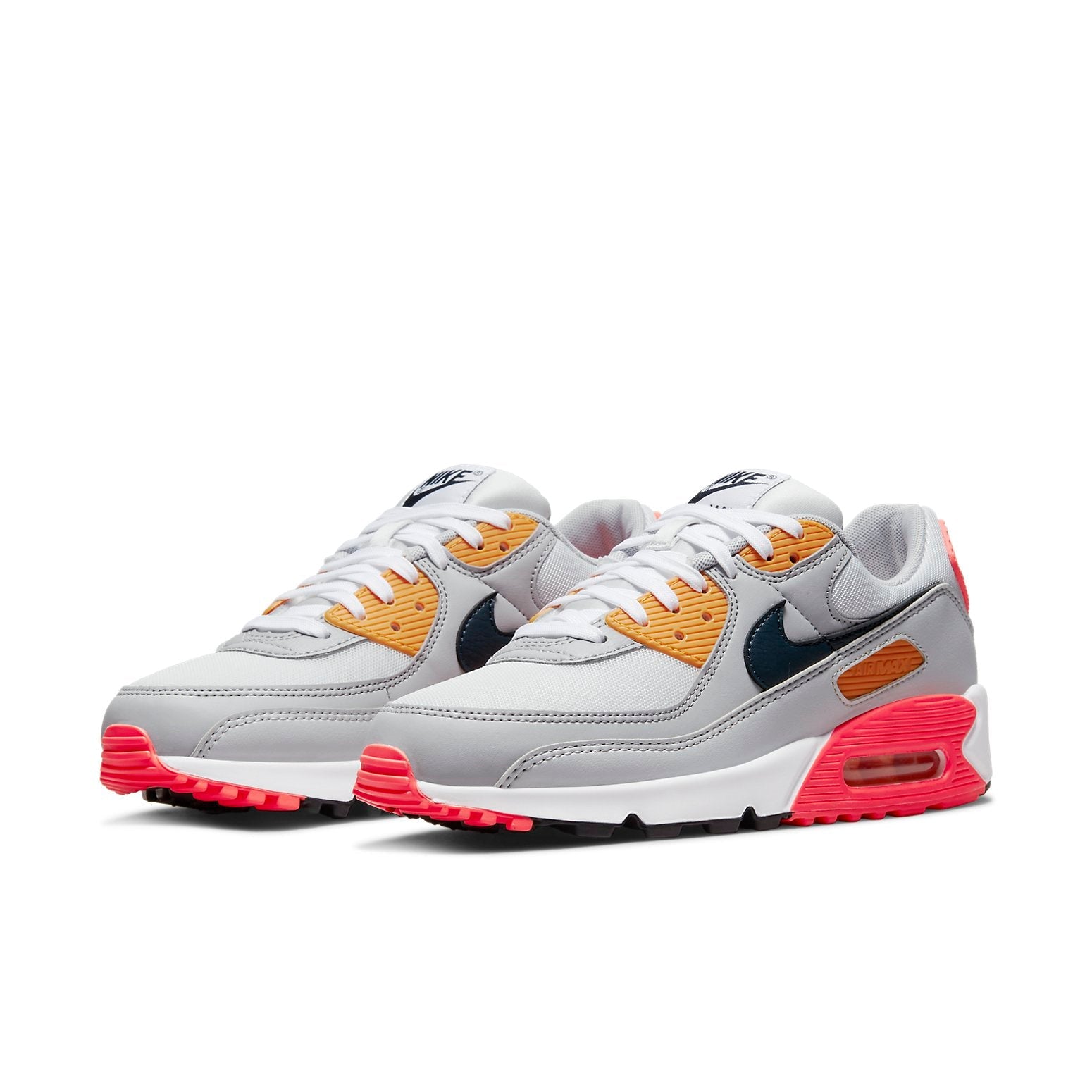 (WMNS) Nike Air Max 90 'Grey Crimson Gold' DH5072-001