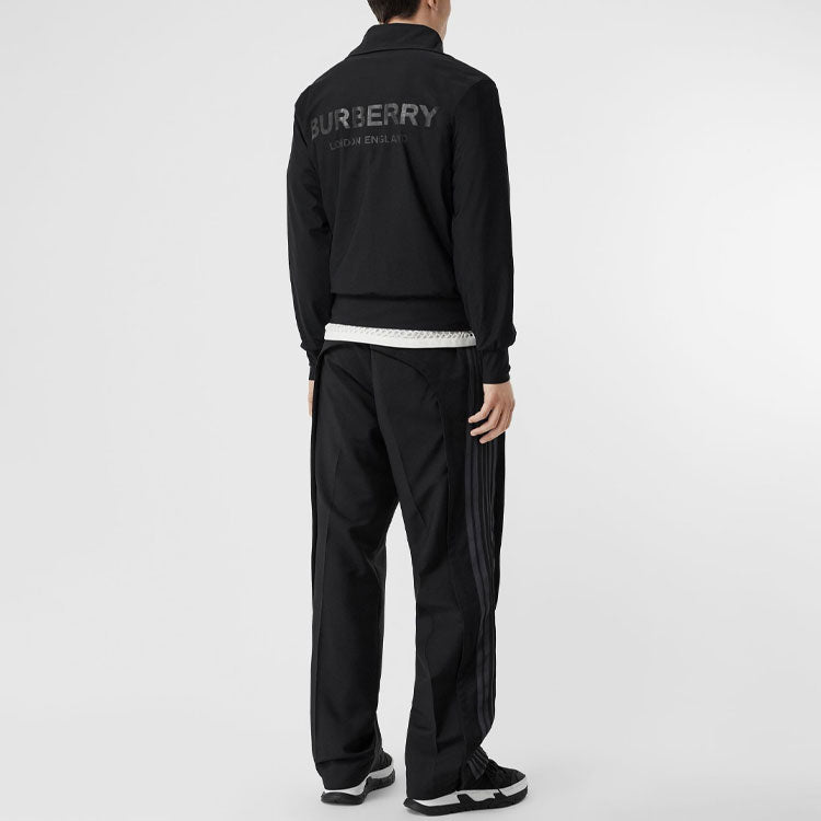 Burberry Printing Sports Jacket Coat Male Black 80099801