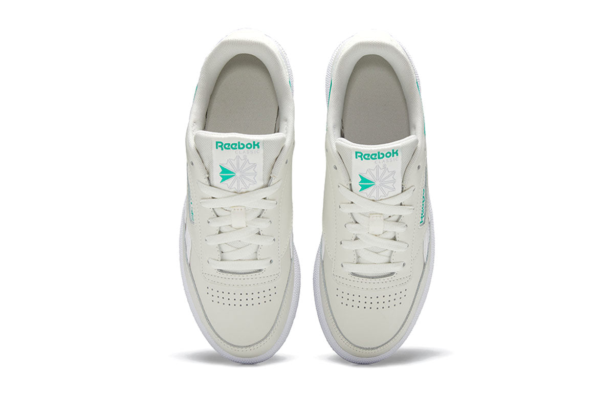 (WMNS) Reebok Club C 85 White/Green FV1995