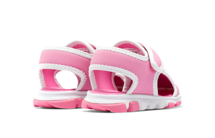 (TD) Reebok Wave Glider 3 Velcro Outdoor Minimalistic Pale Pink Sandals EH0212