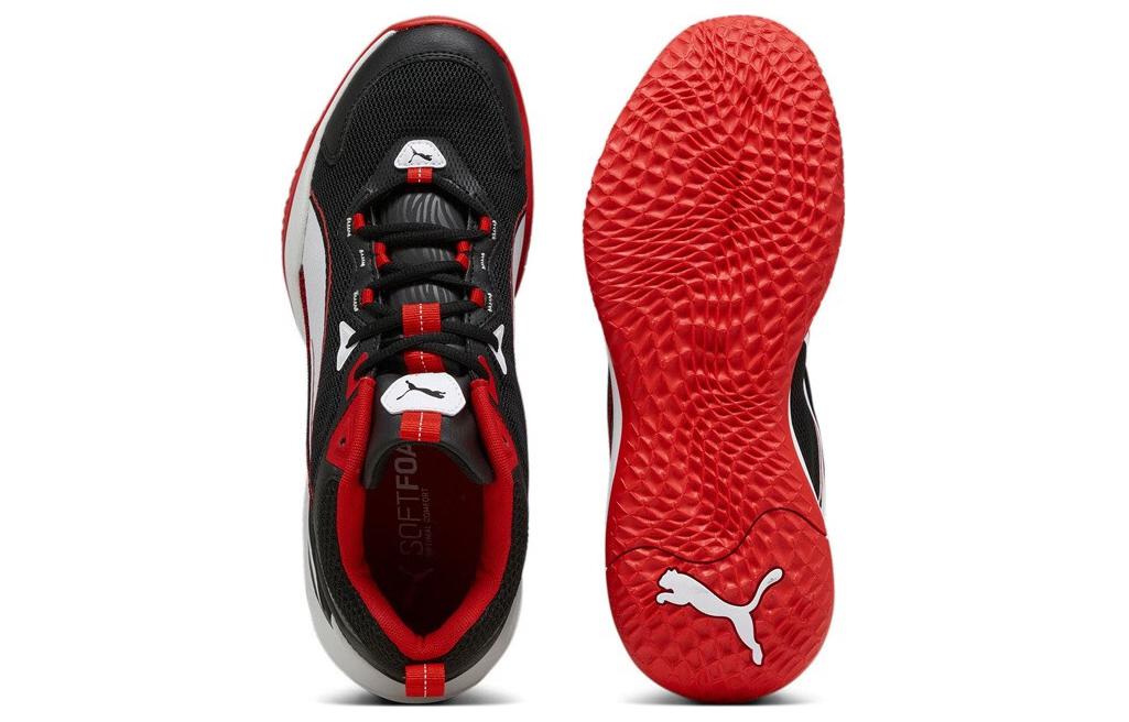 PUMA Playmaker 'Black White Red' 392330-01