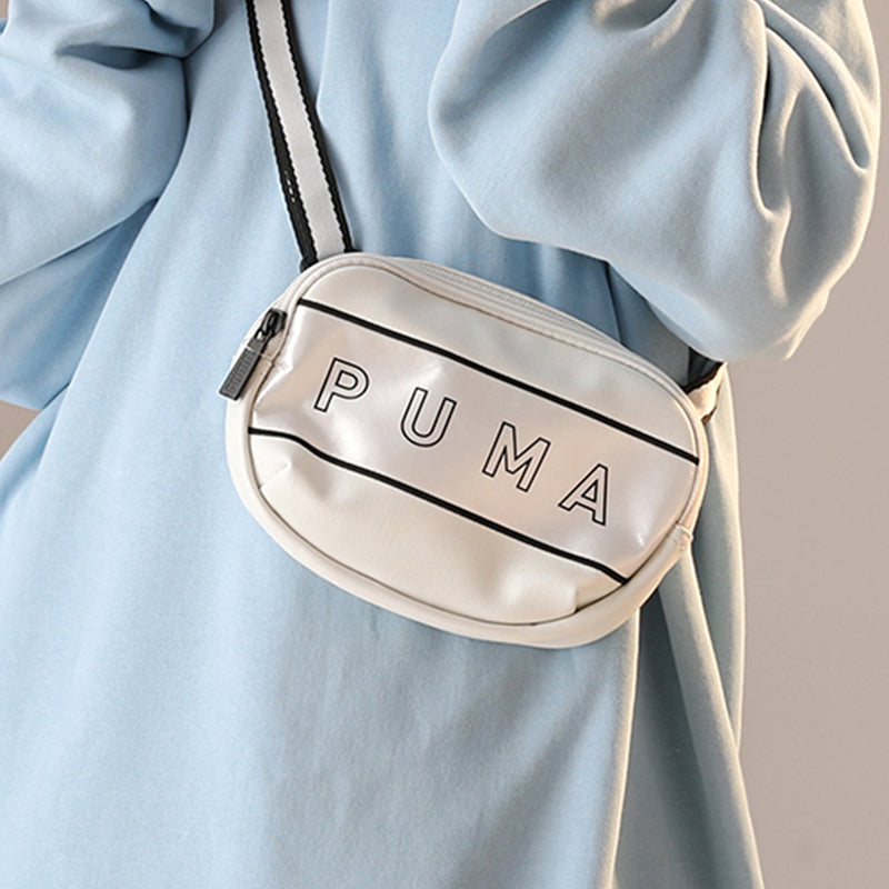 (WMNS) PUMA Core Style Cat X-body Bag 'White Black' 077391-02