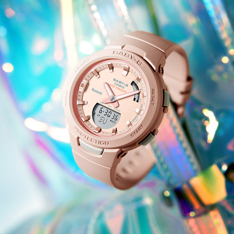 CASIO Baby-G 'Pink' BSA-B100CS-4APR