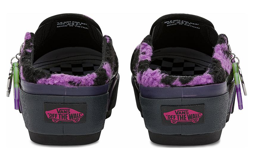 Vans slip-on Mule Stacked x IRENEISGOOD 'Black Purple' VN0A4BVZBMB