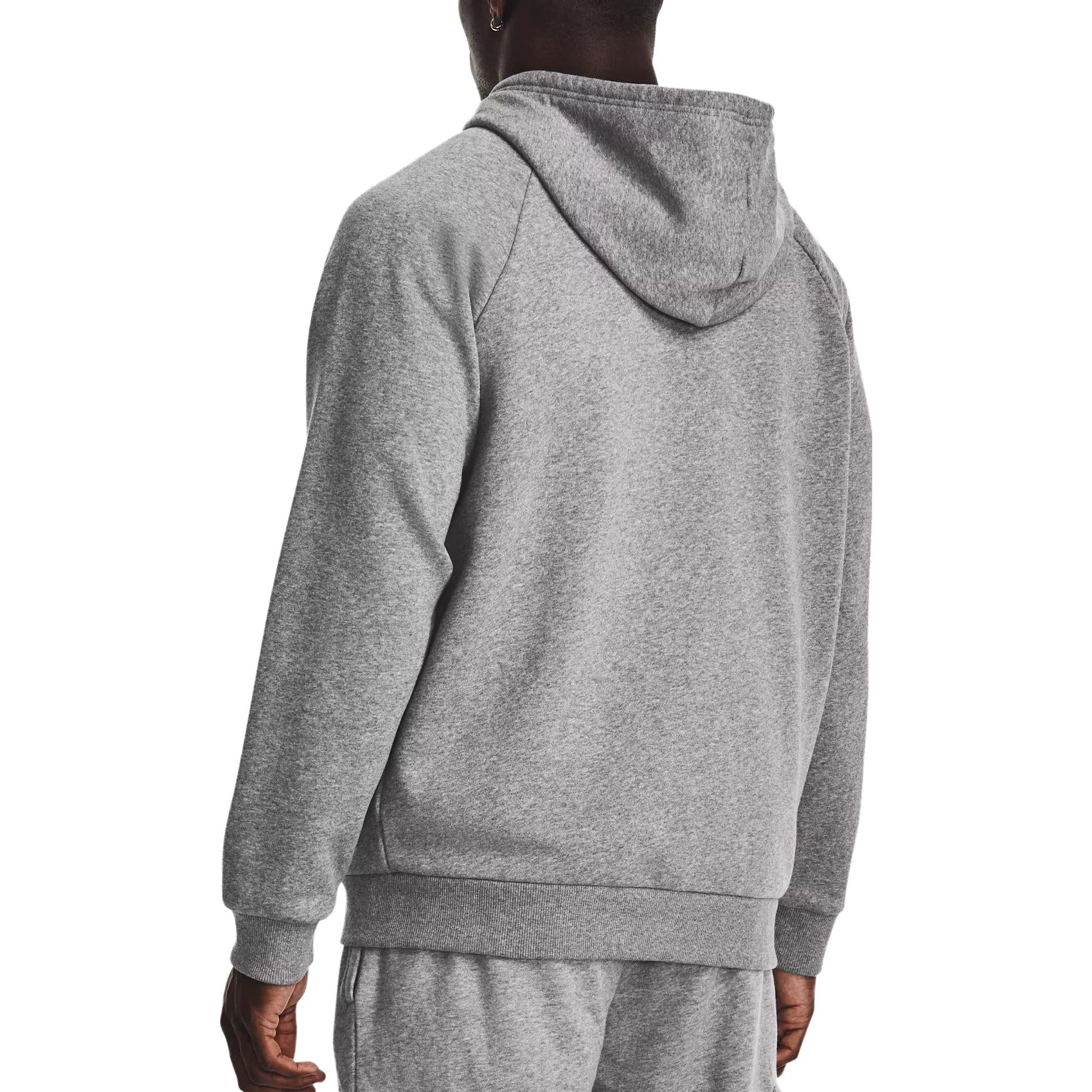Under Armor Rival Fleece Hooded Jacket 'Heather Grey' 1379767-025
