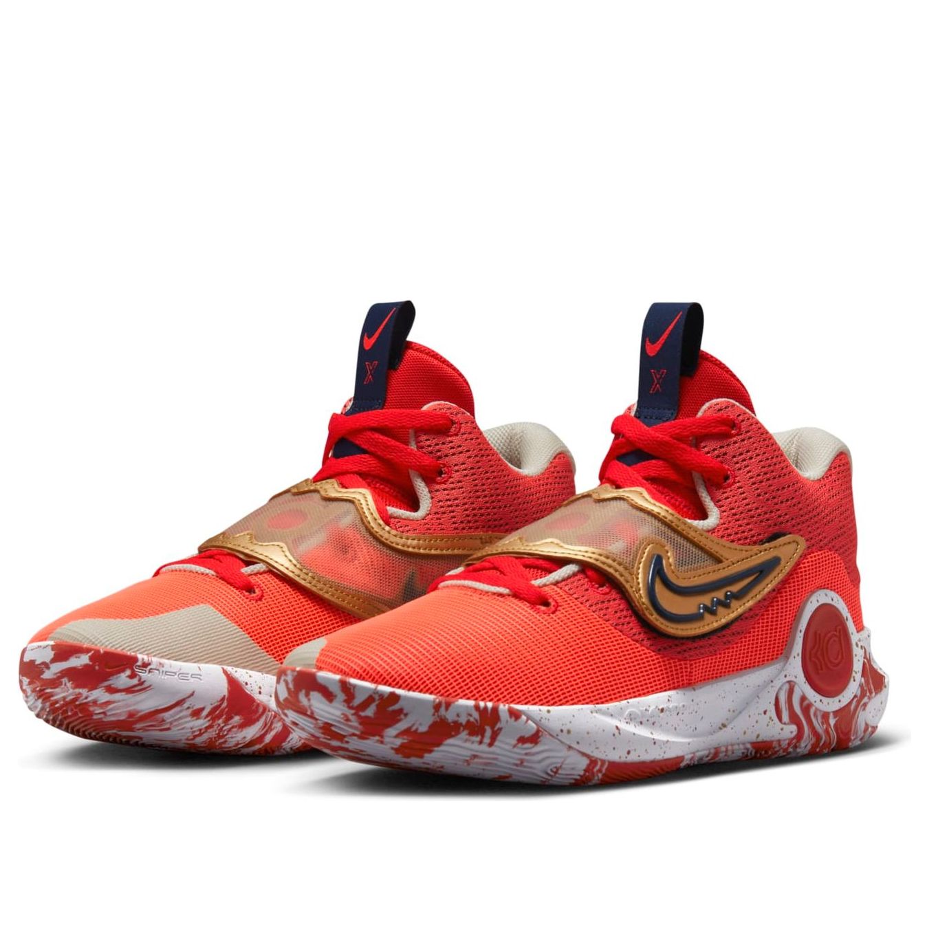 Nike KD Trey 5 X 'University Red Metallic Gold' DD9538-600