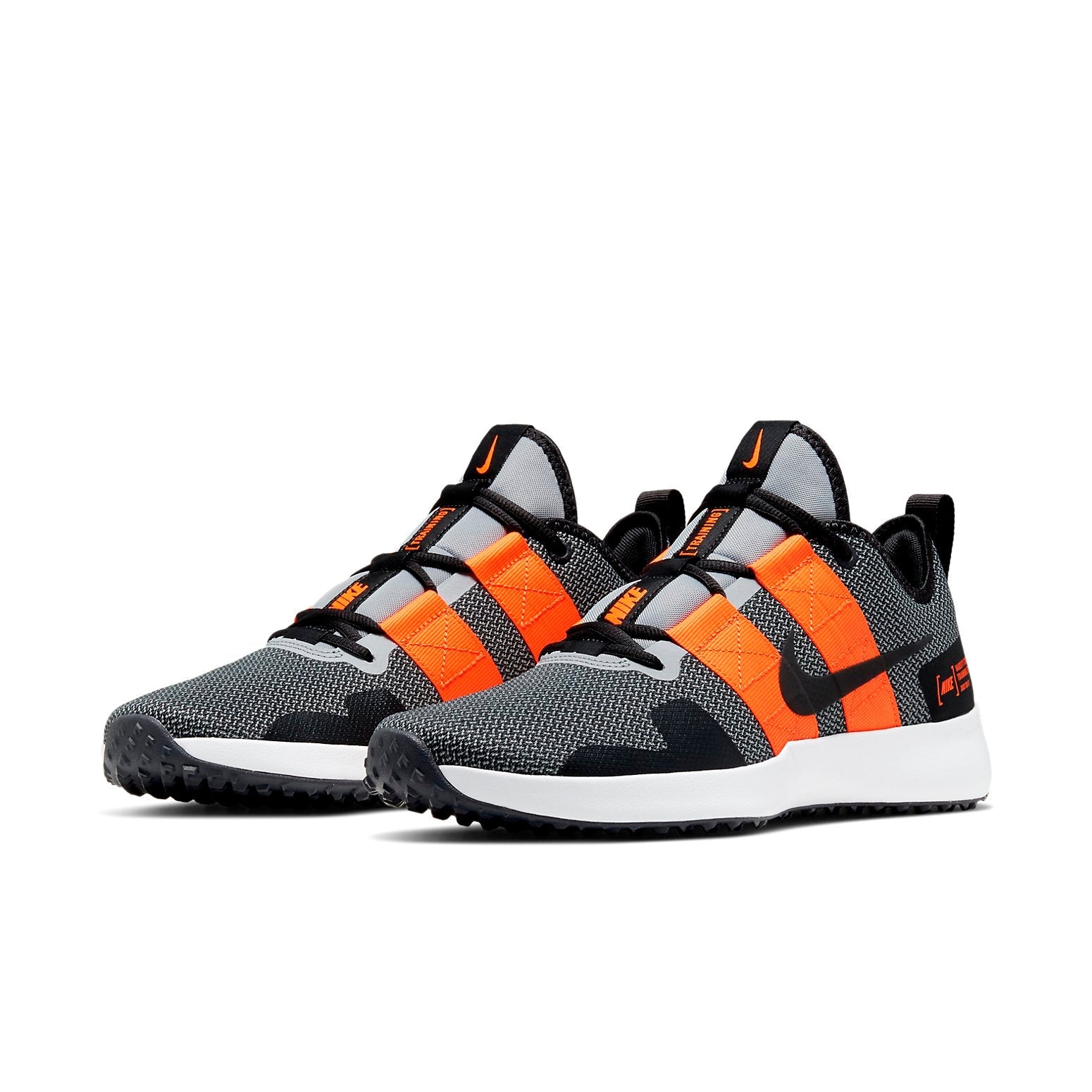 Nike Varsity Compete TR 2 'Wolf Grey Total Orange' AT1239-008