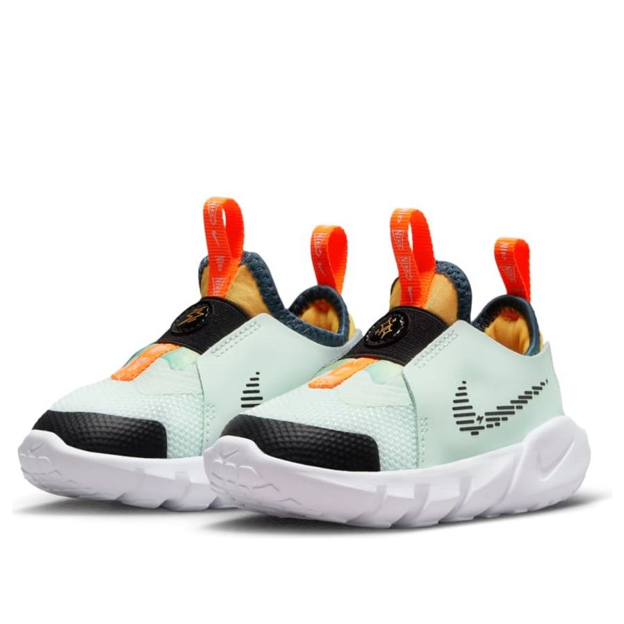 (TD) Nike Flex Runner 2 'Barely Green Laser Orange' DX6131-301