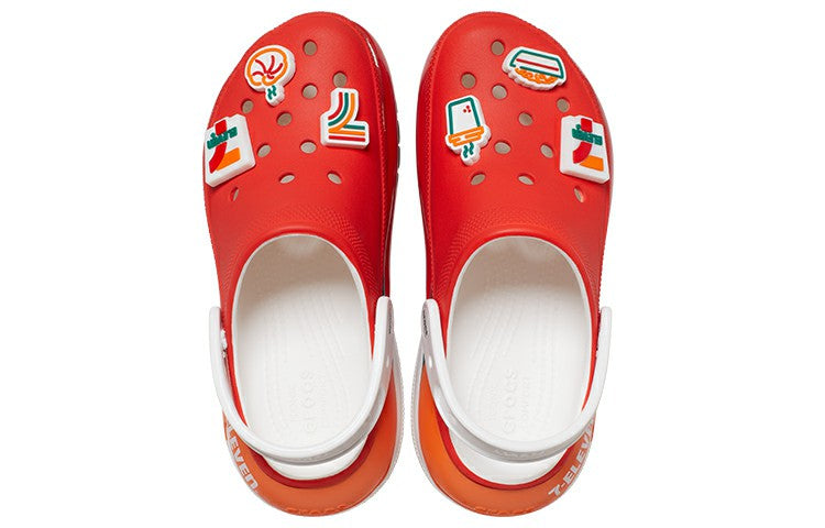 Crocs x 7-ELEVEN Classic Crush Clog 'Red' 208273-610