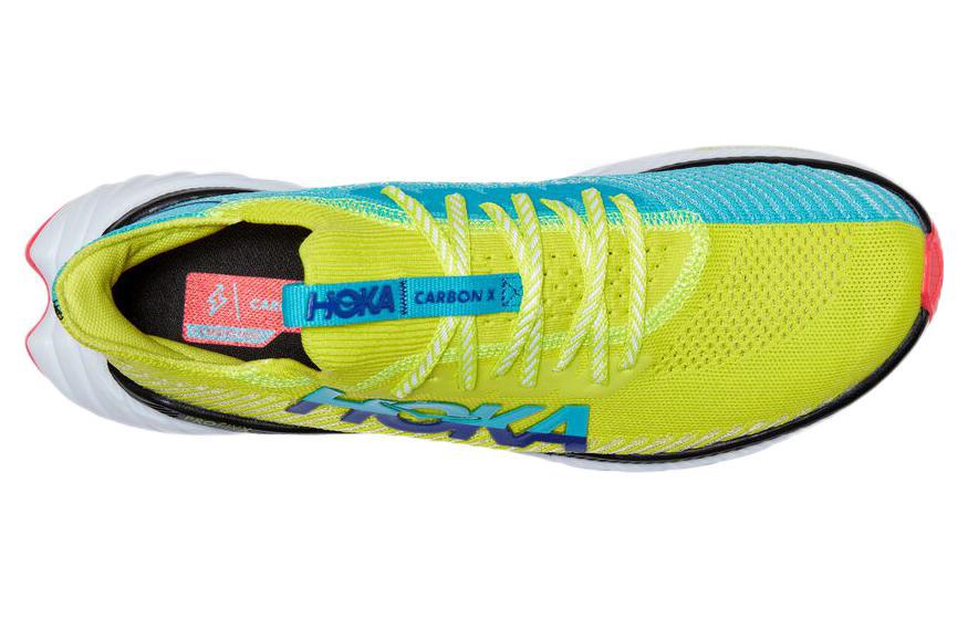 (WMNS) HOKA ONE ONE Carbon X 3 'Evening Primrose Scuba Blue' 1123193-EPSB