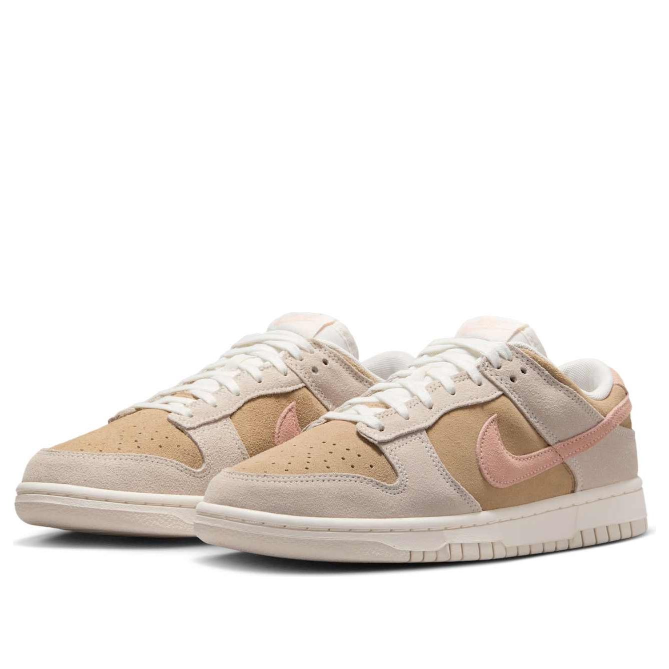 (WMNS) Nike Dunk Low Suede 'Phantom Washed Coral' IB4367-030