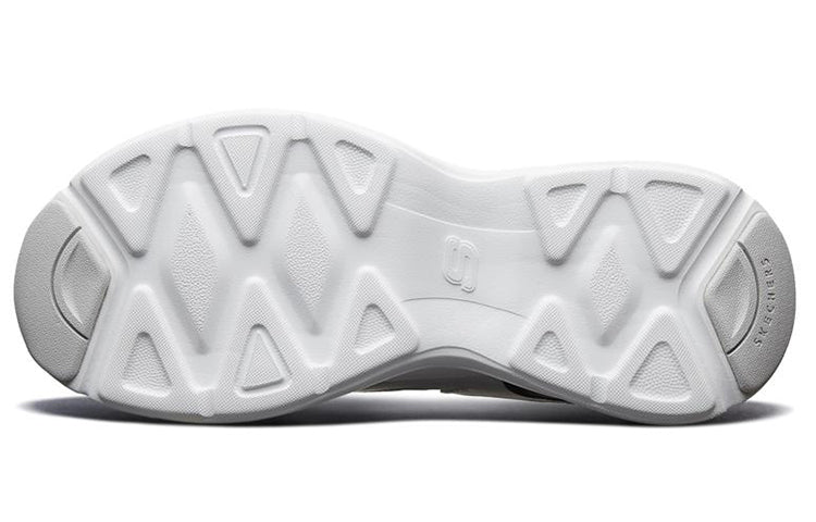 Skechers D'Lites Airy Low-Top Running Shoes White/Black/Red 999090-WBRD