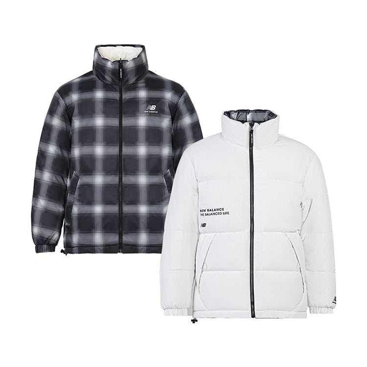 New Balance Windproof Down Jacket Asia Sizing 'White' 5PC44273-IV