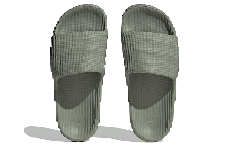 (WMNS) adidas Adilette 22 Slides 'Silver Green Core Black' IG8264