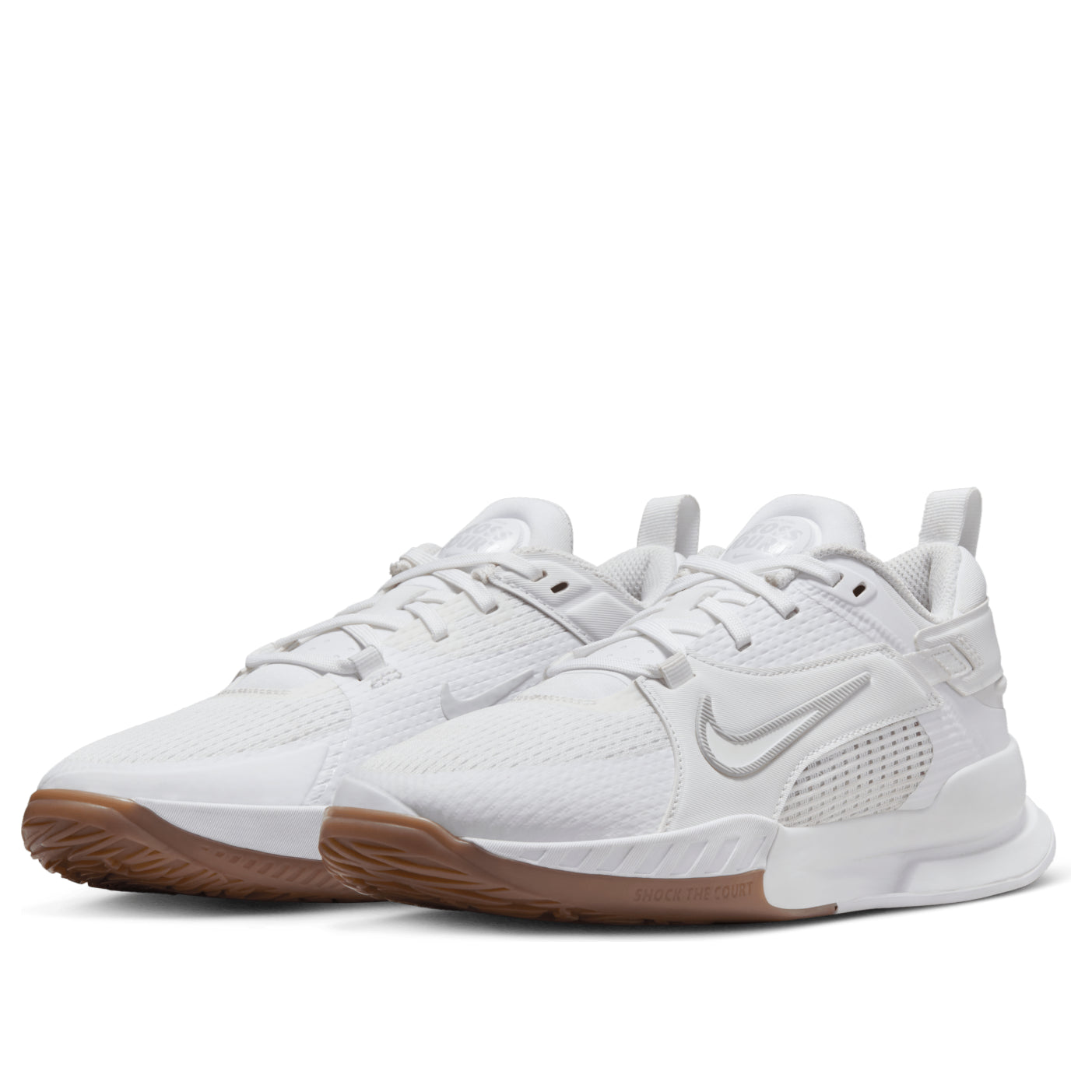 (GS) Nike Crosscourt 'White Grey Gum' FN2231-100