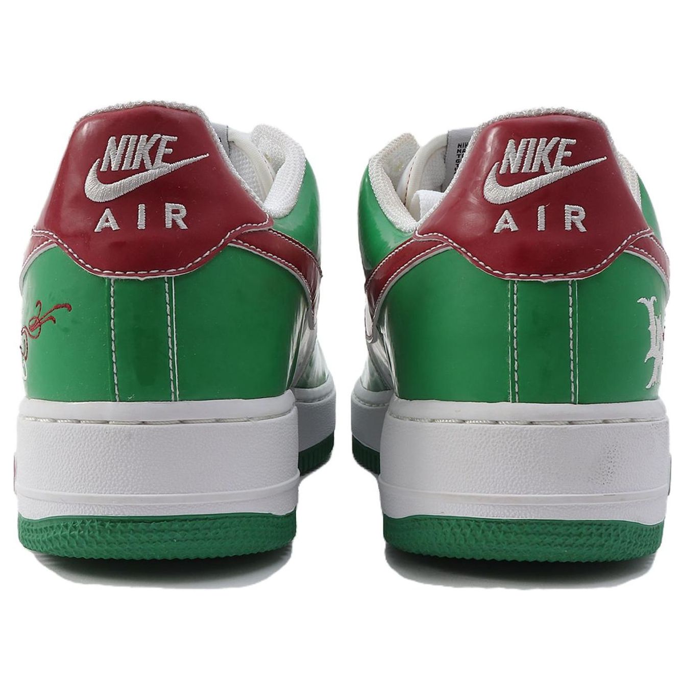 Nike Air Force 1 Low ' White Classic Green Varsity Red' 306146-131