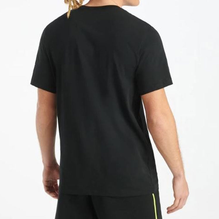Nike Swoosh Round Neck Short Sleeve Black CU0078-010