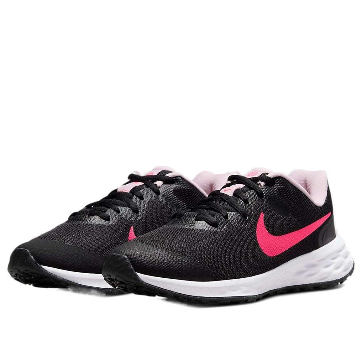 (GS) Nike Revolution 6 'Black Pink' DD1096-007