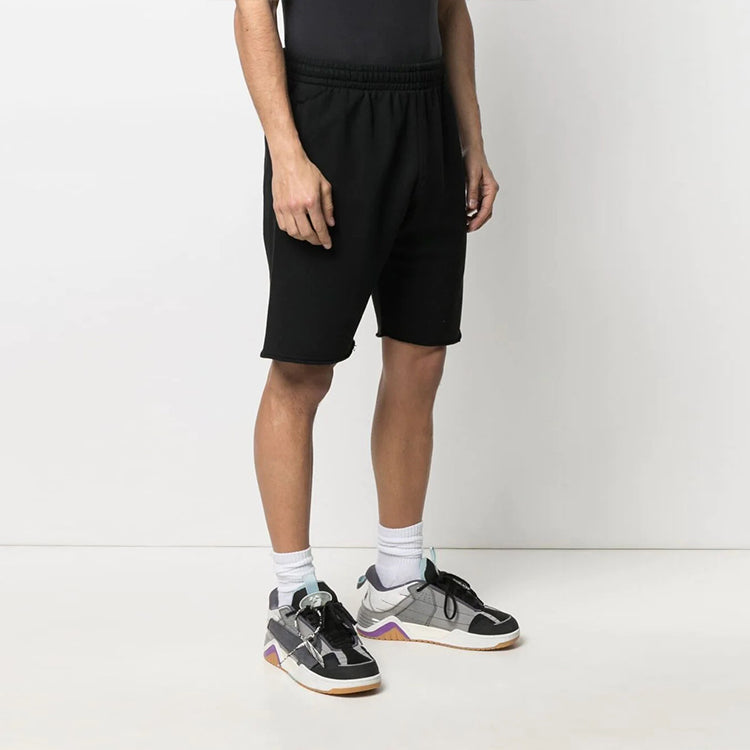 Off-White Men's SS21 Arrows Logo Sports Shorts Black OMCI006S21FLE0031001